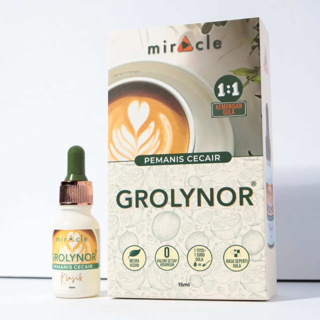 Grolynor® Klasik Monk Fruit Dropper 15ml