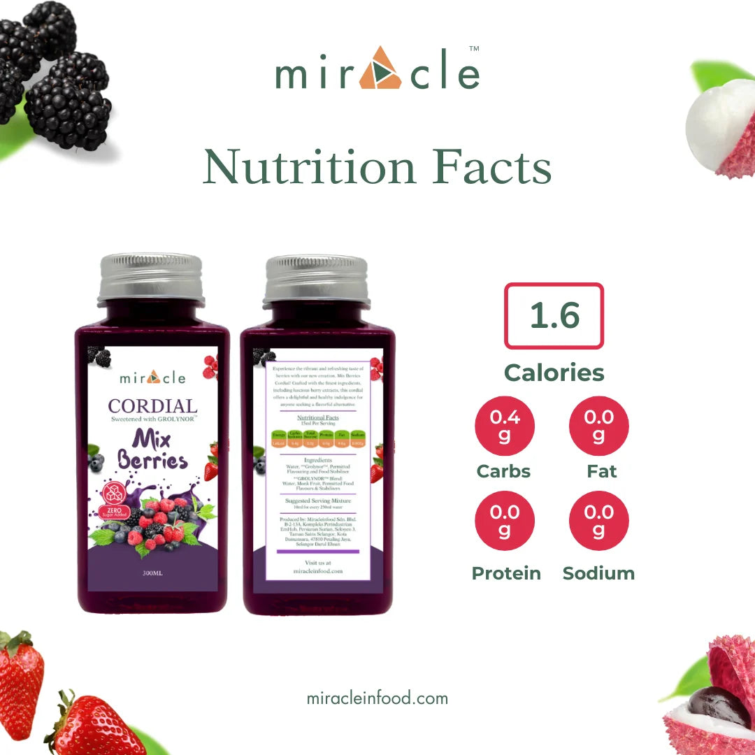 Combo Cordial Mix Berries