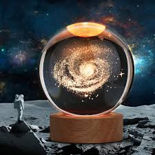 Galaxy Crystal Ball Lamp