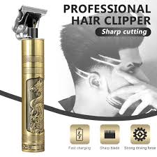Professional Vintage T-Blade Hair Clippers for Men – T9 Trimmer