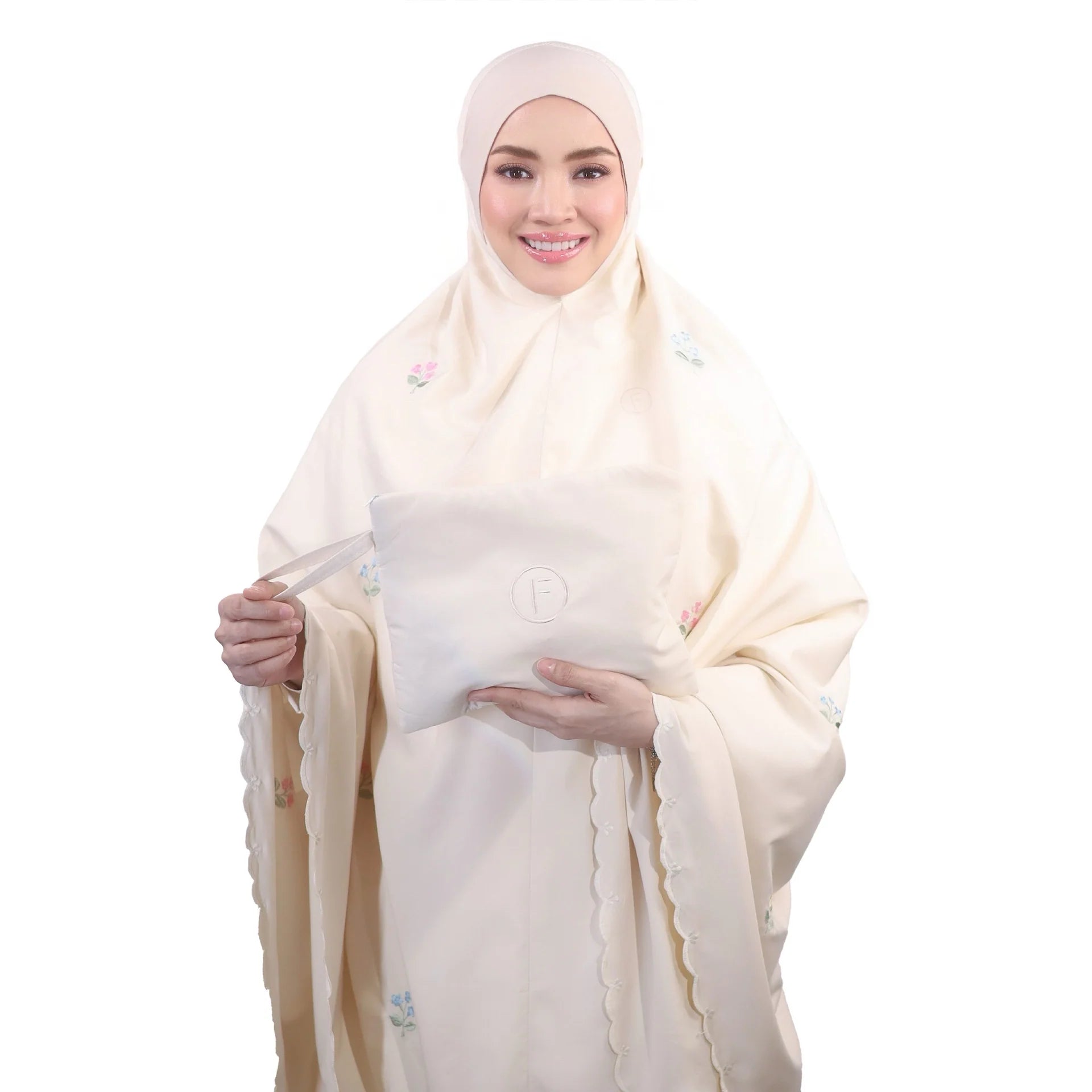 Telekung Sulam Nourished Soul