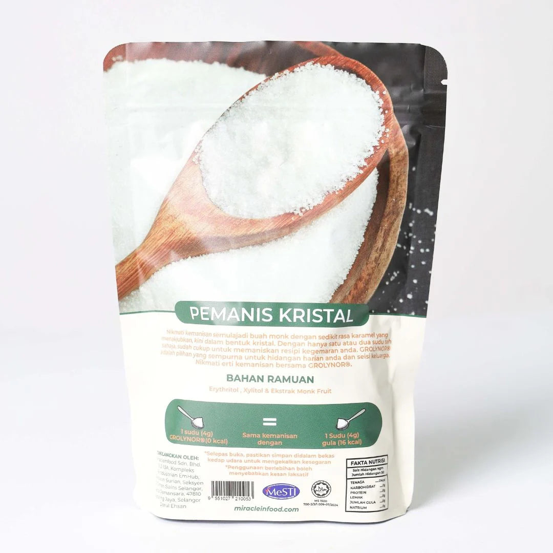 Pengganti Gula Putih Grolynor® Klasik 200g