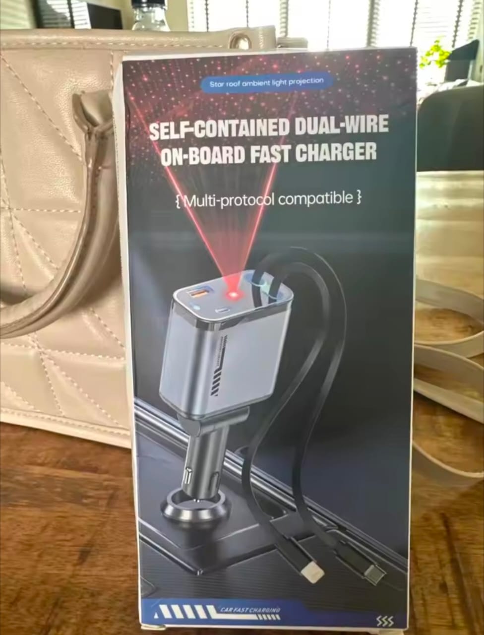 C6 4 In 1 Multi Functional Car Charger  - 20 Watt