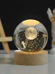 Galaxy Crystal Ball Lamp